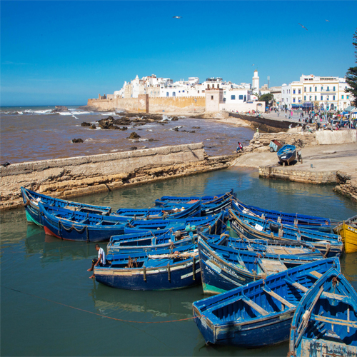 Coastal city Morocco