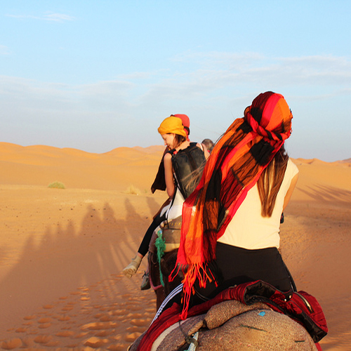 camel excursion Morocco