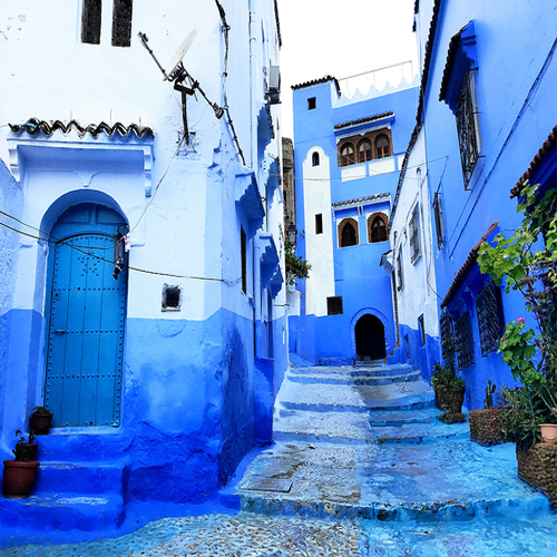 Blue city Morocco