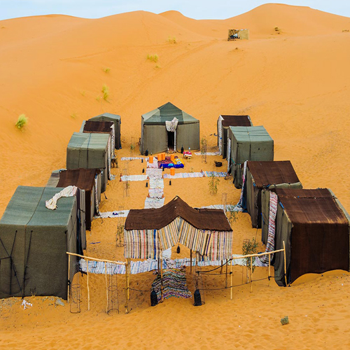 Sahara camps  Morocco